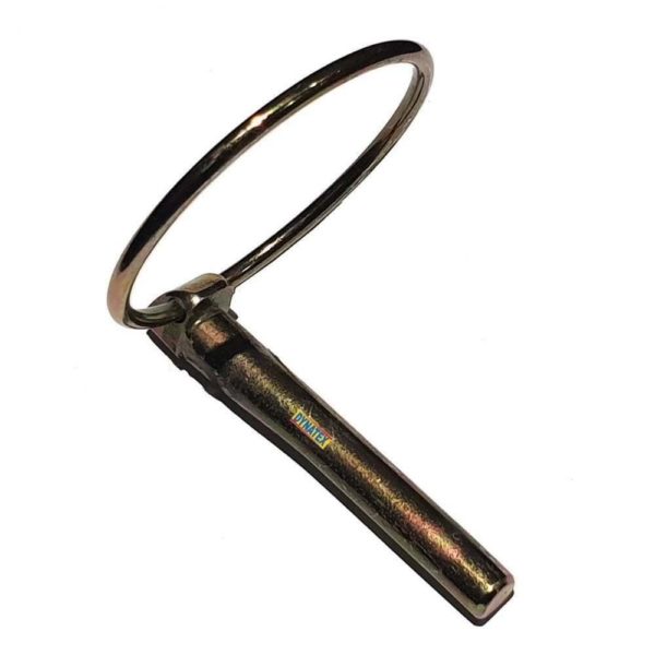 2 Lynch pin 35mm x 4.5mm 3/16 Retaining Lock Pin Trailer D Clip Round Locking