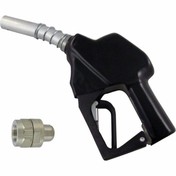 Fuel Gun Hose Trigger Diesel Nozzle Manual Automatic Meter Digital Red Black