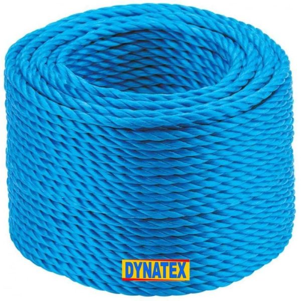 Polypropylene Rope 4mm x 220M Sailing Camping Boat Load Securing Cord Blue
