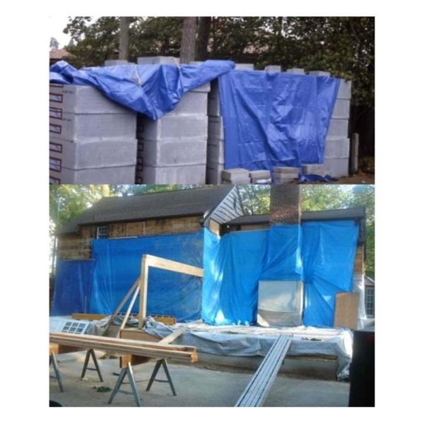 Tarpaulin 5.4M X 7M ft Blue Sheet Polyethylene Ground Sheet Rain Cover 18 X 23 ft, PLEASE NOTE: COLOURS MAY VARY FROM BLUE TO GREEN DEPENDING ON CURRENT STOCK, Ideal for most temporary cover work where cost is an important consideration and the extra strength afforded by Textarp Standard. This is our most popular tarpaulin range offering exceptional value for money., Specification:, , Dimensions: 5.4m x 7.0m (13x16ft), Colour: May vary from blue or green, Material: Polyethylene,